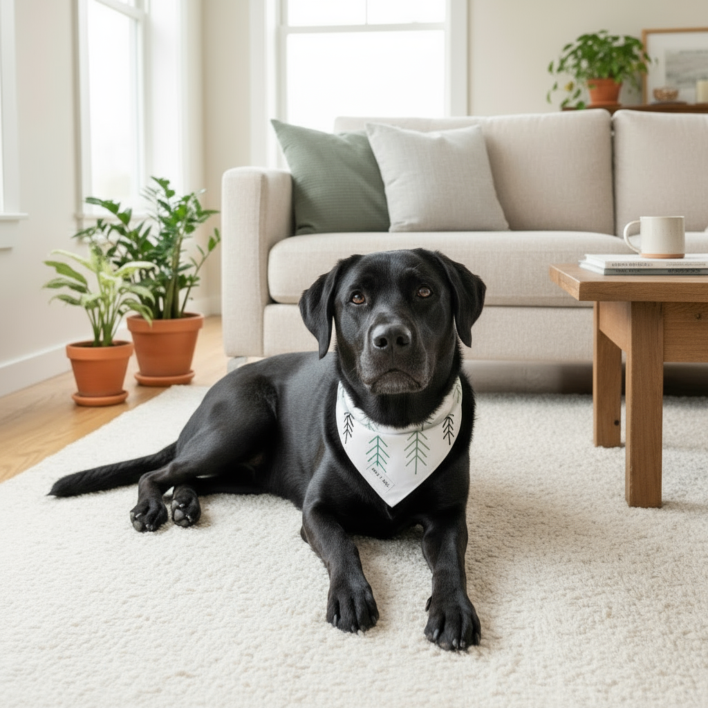 Reversible Tie-On Dog Bandanas