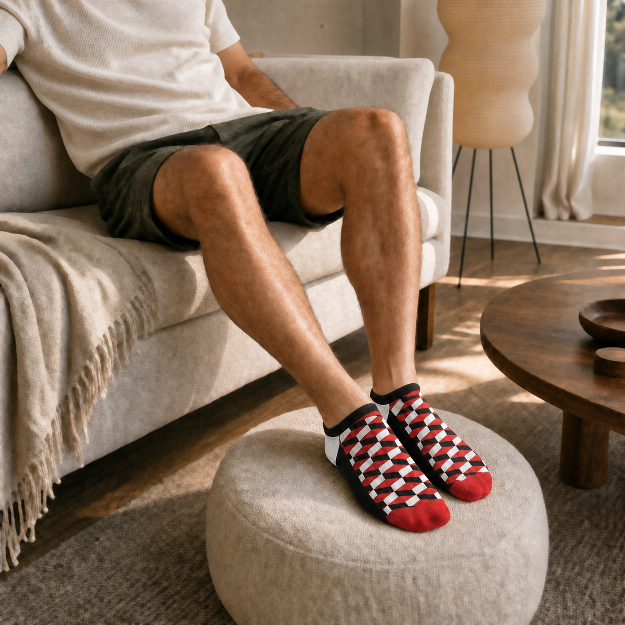 Remix Pack five-pair geo sock bundle, five color remixes in one pack