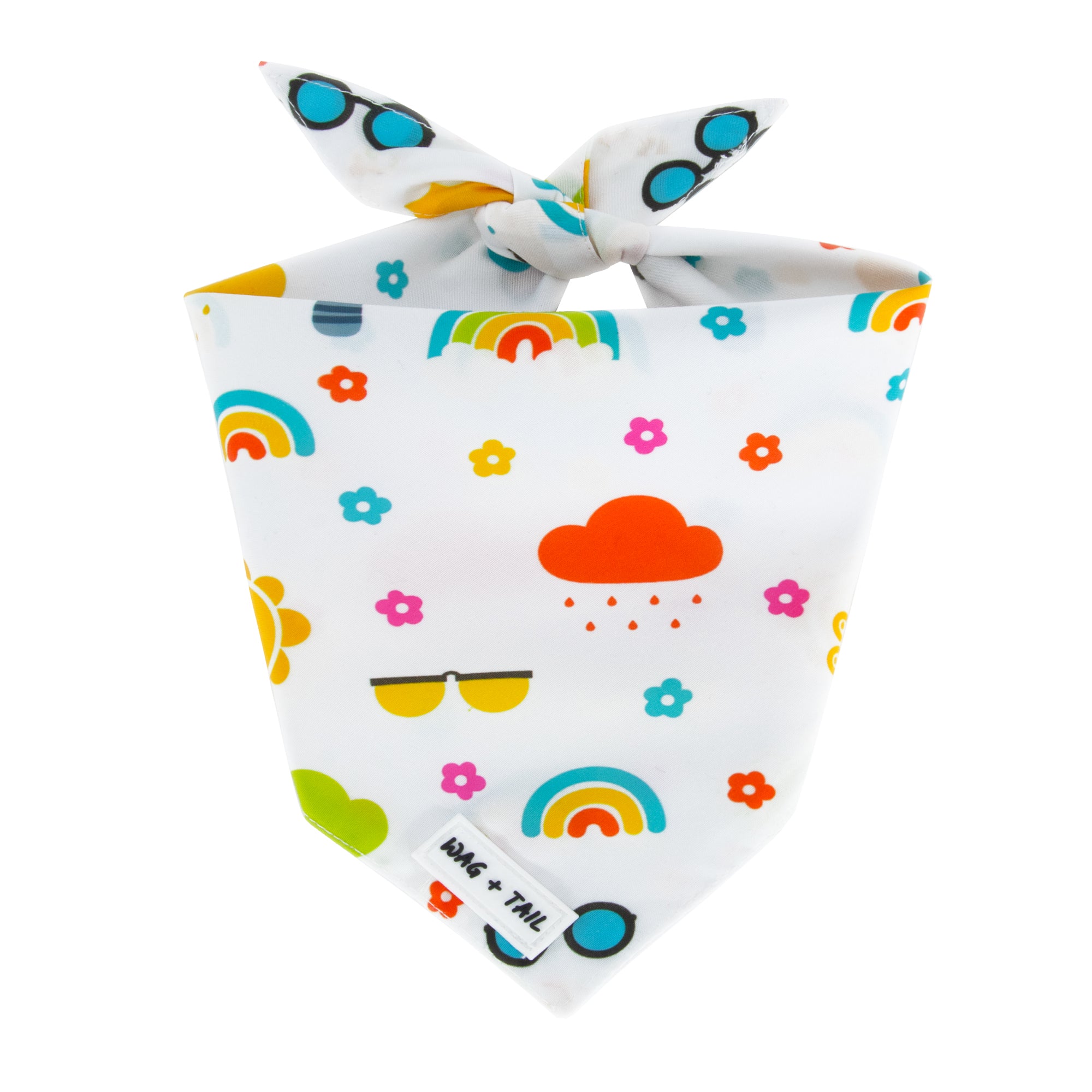 Reversible Tie-On Dog Bandanas