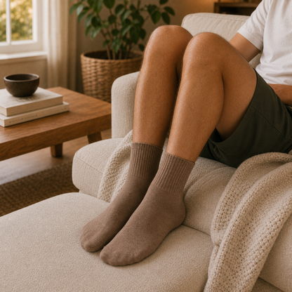 The Foundation Pack: 5-Pair Solid Crew Socks