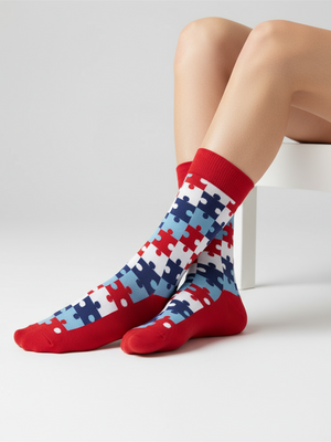 Funky Crimson Puzzle - Bundle