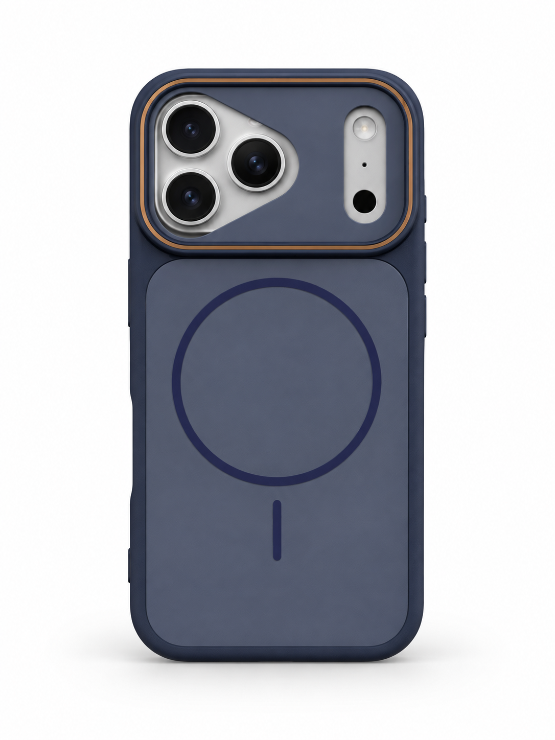 ModSoles DuoTone Magnetic iPhone Case in Navy – dual-tone MagSafe case with contrast trim for iPhone 15, 16 &amp; 17