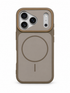 ModSoles DuoTone Magnetic iPhone Case in Taupe – dual-tone MagSafe case with contrast trim for iPhone 15, 16 & 17
