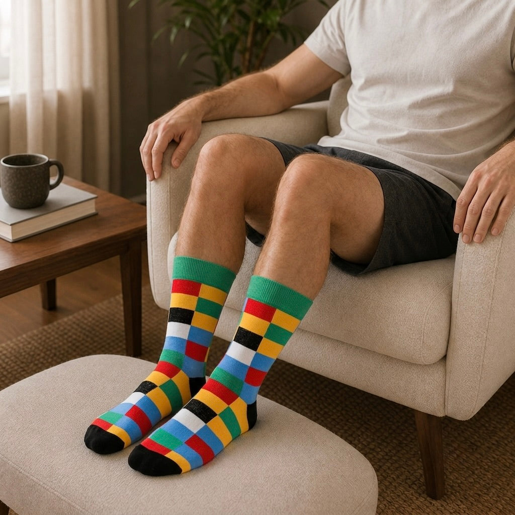 The Momentum Pack: 5-Pair Crew Socks