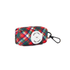 Wag + Tail Pawsitively Festive waste bag holder clip-on showing festive pattern design