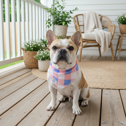 Reversible Tie-On Dog Bandanas