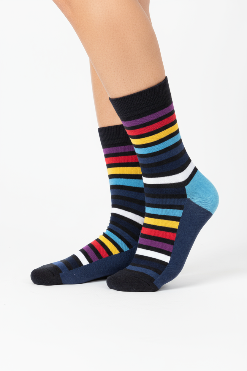 Signature Pack Vol. 2 crew socks bundle featuring Pulse Stripe