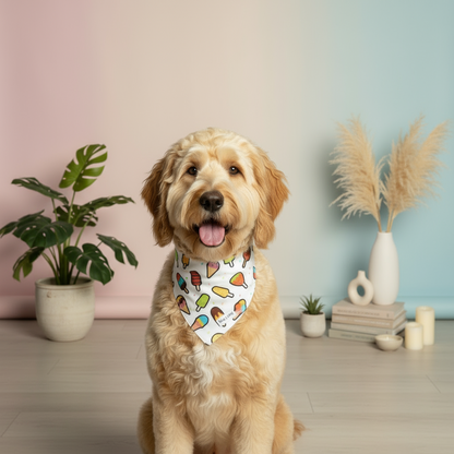 Reversible Tie-On Dog Bandanas